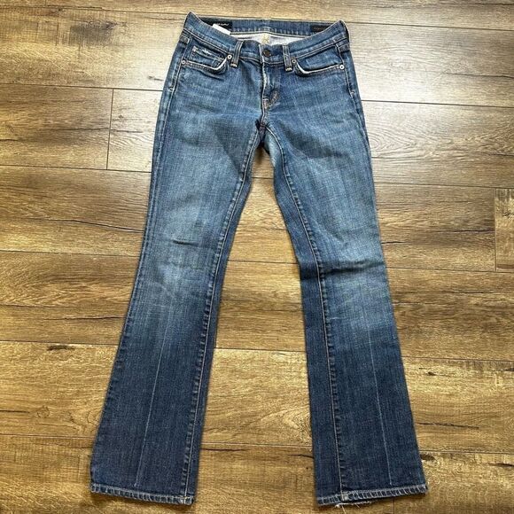 Citizens Of Humanity Denim - Citizens Of Humanity Women’s Size 25 Dita Petite Bootcut Jeans Blue Medium Wash